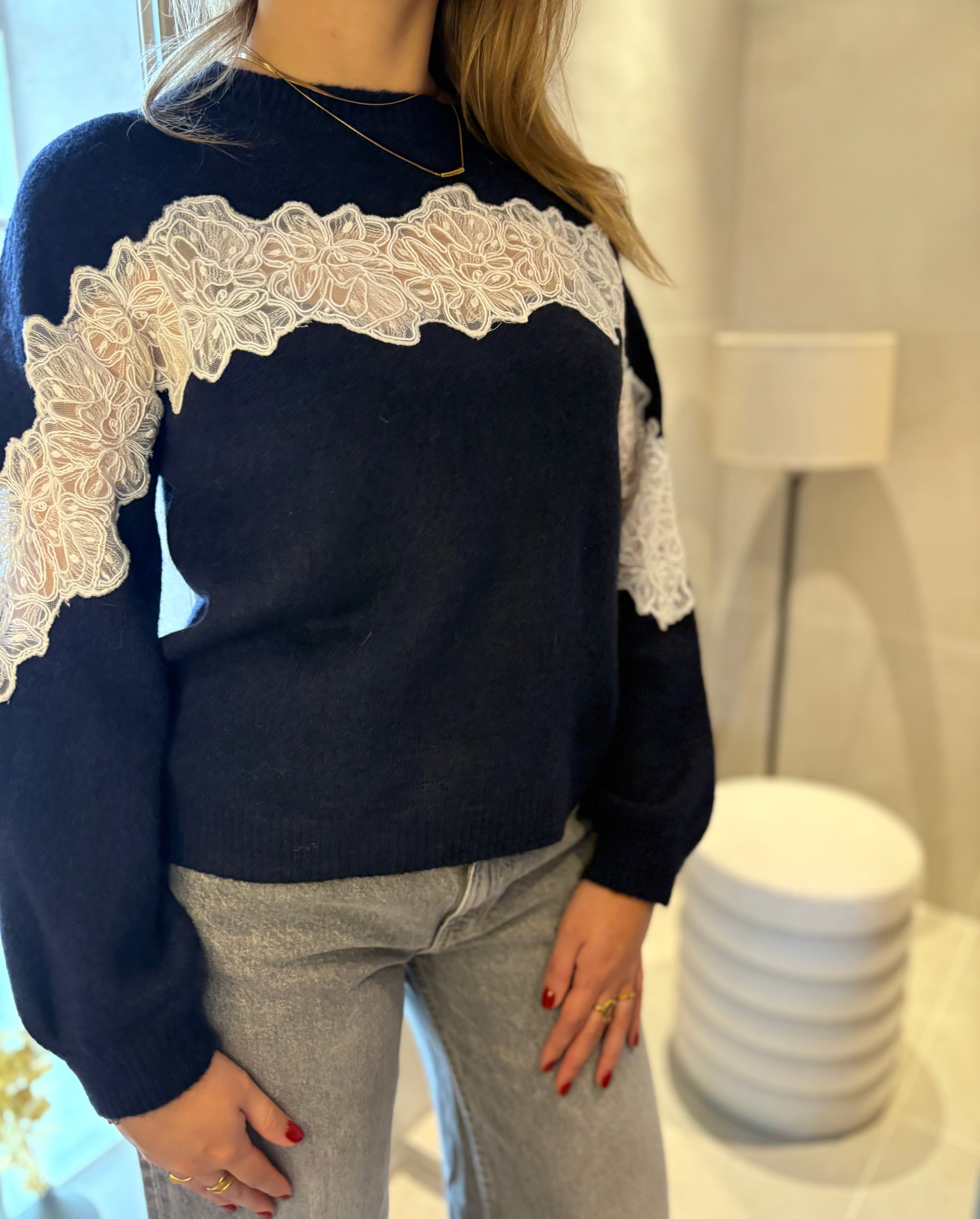 Clara Lace Pull