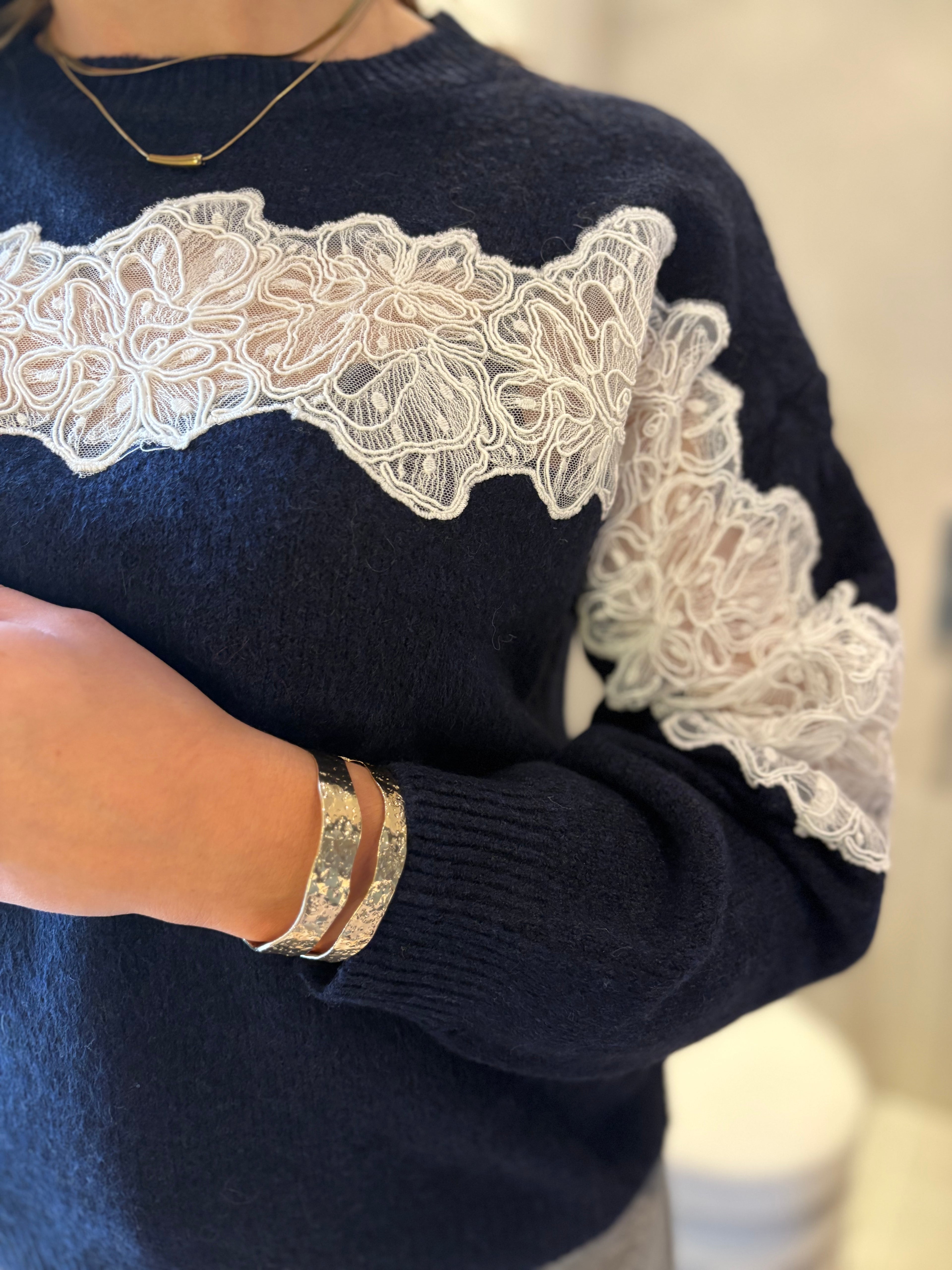 Clara Lace Pull