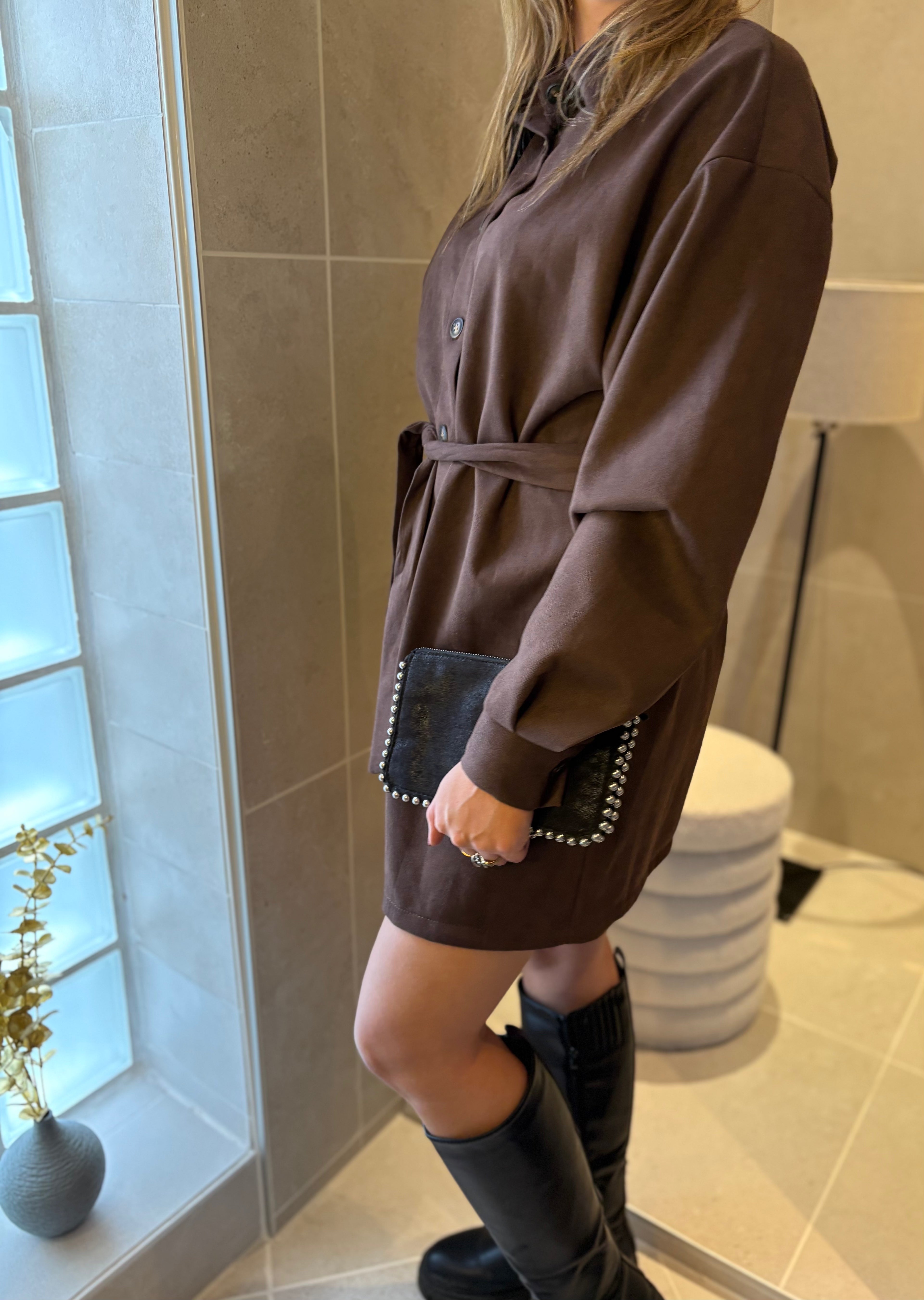 Suède Choco Dress