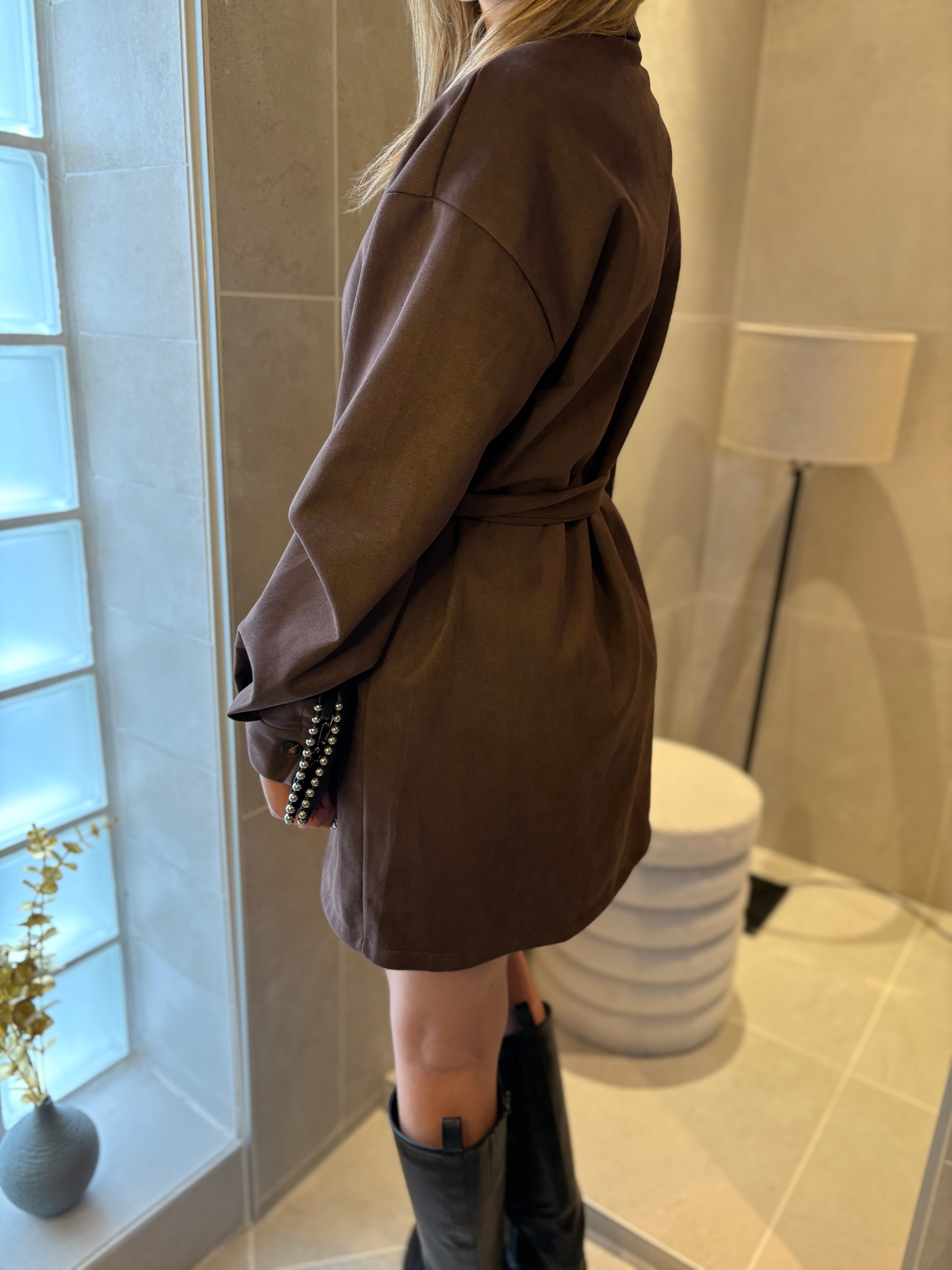 Suède Choco Dress