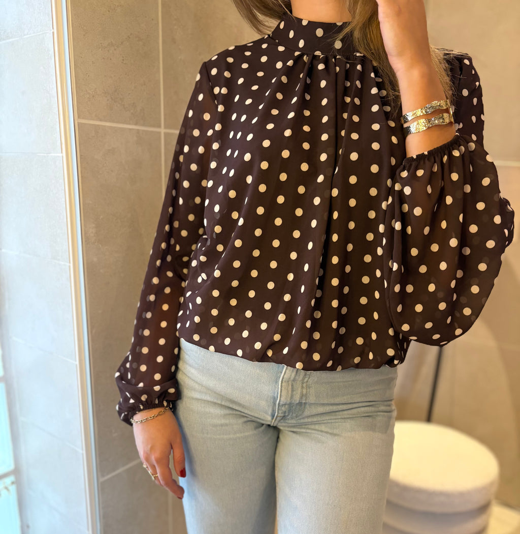 Polka Dot Blouse