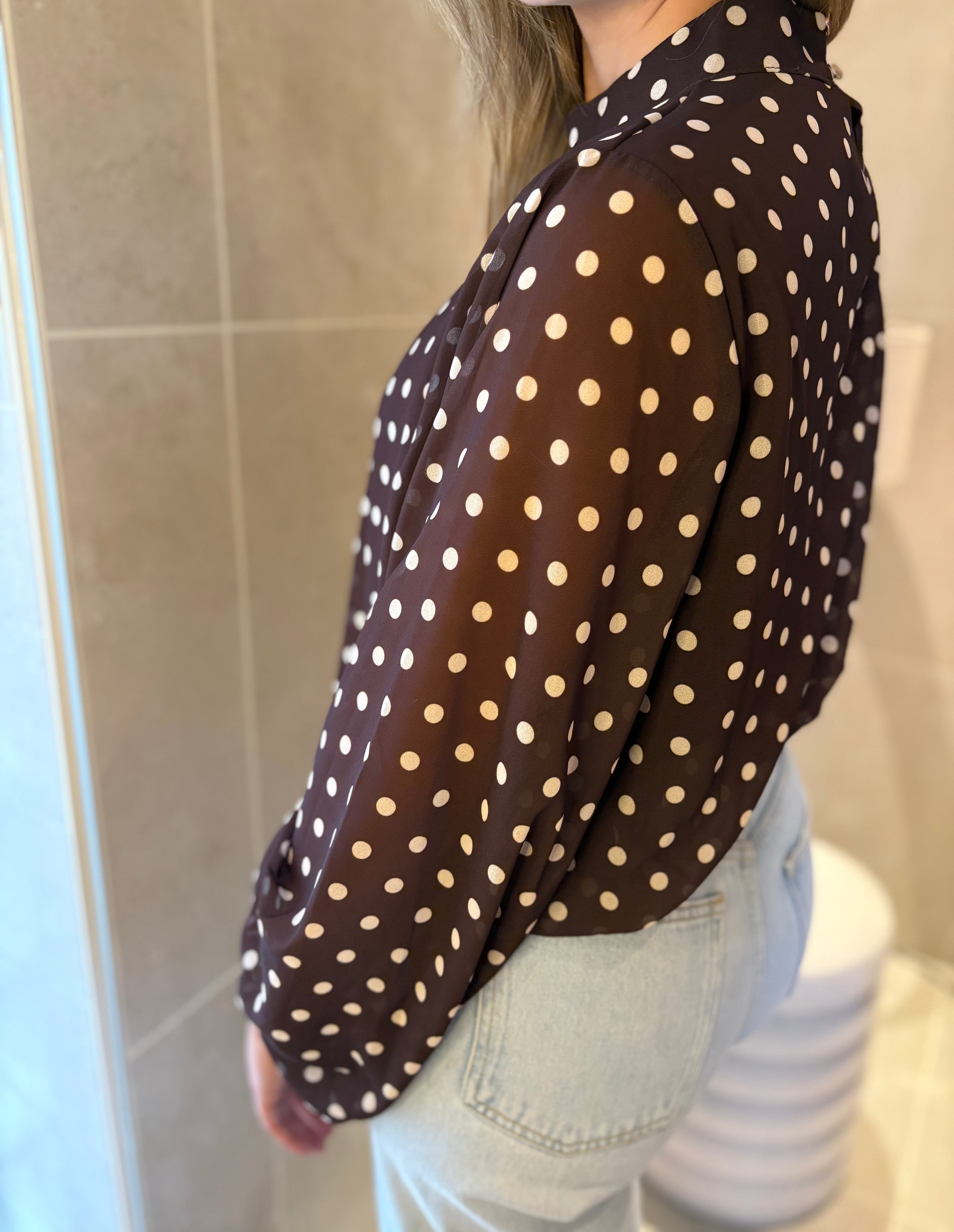 Polka Dot Blouse