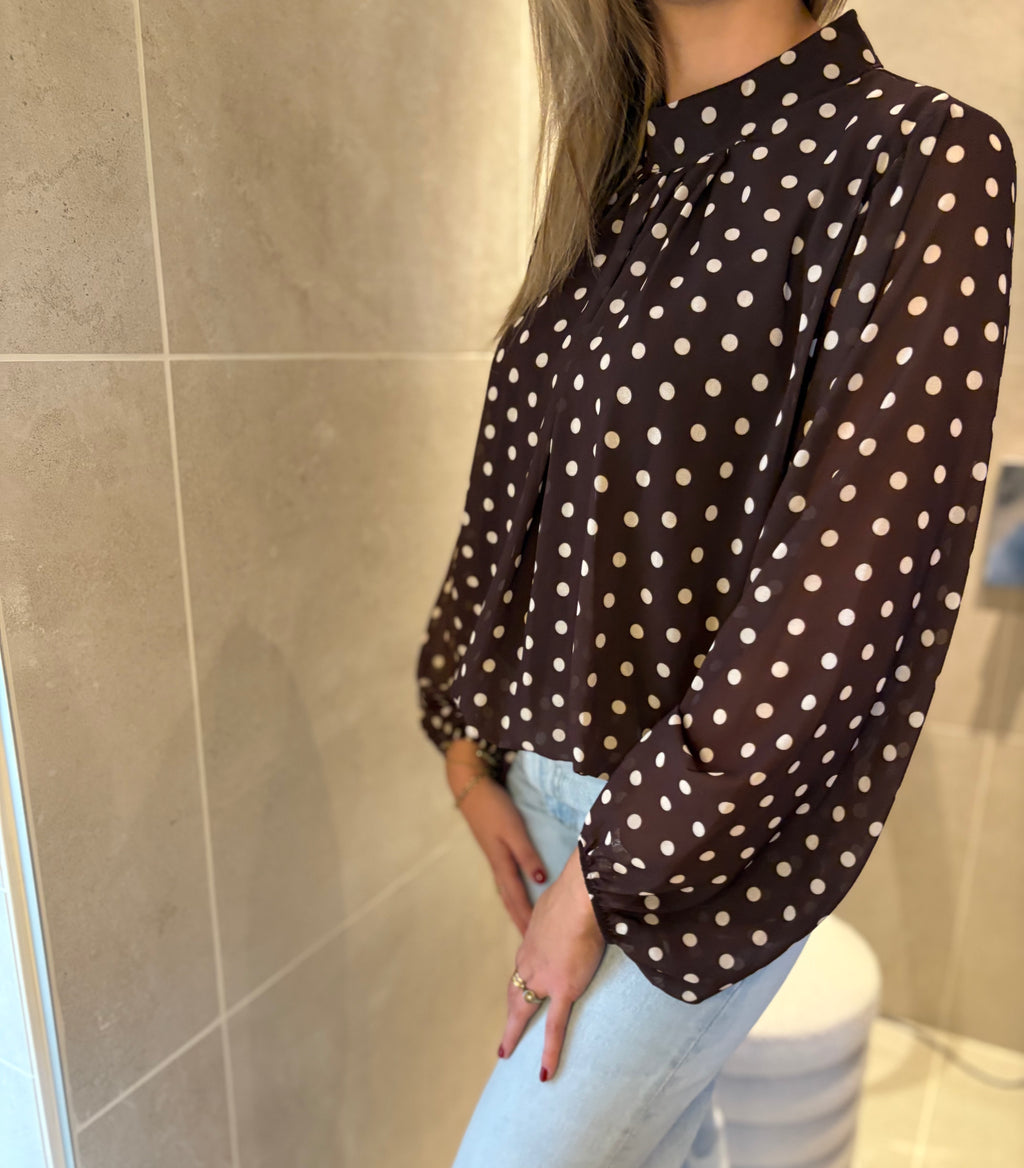 Polka Dot Blouse